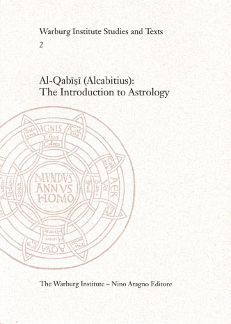 AL-QABISI: THE INTRODUCTION TO ASTROLOGY